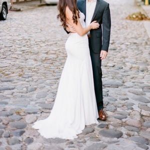 BHLDN Ivory Kyle Skirt